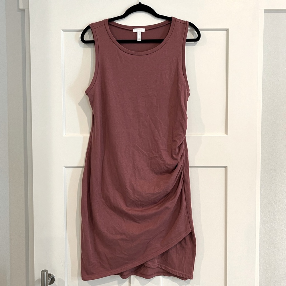 Nordstrom Leith ruched bodycon dress.